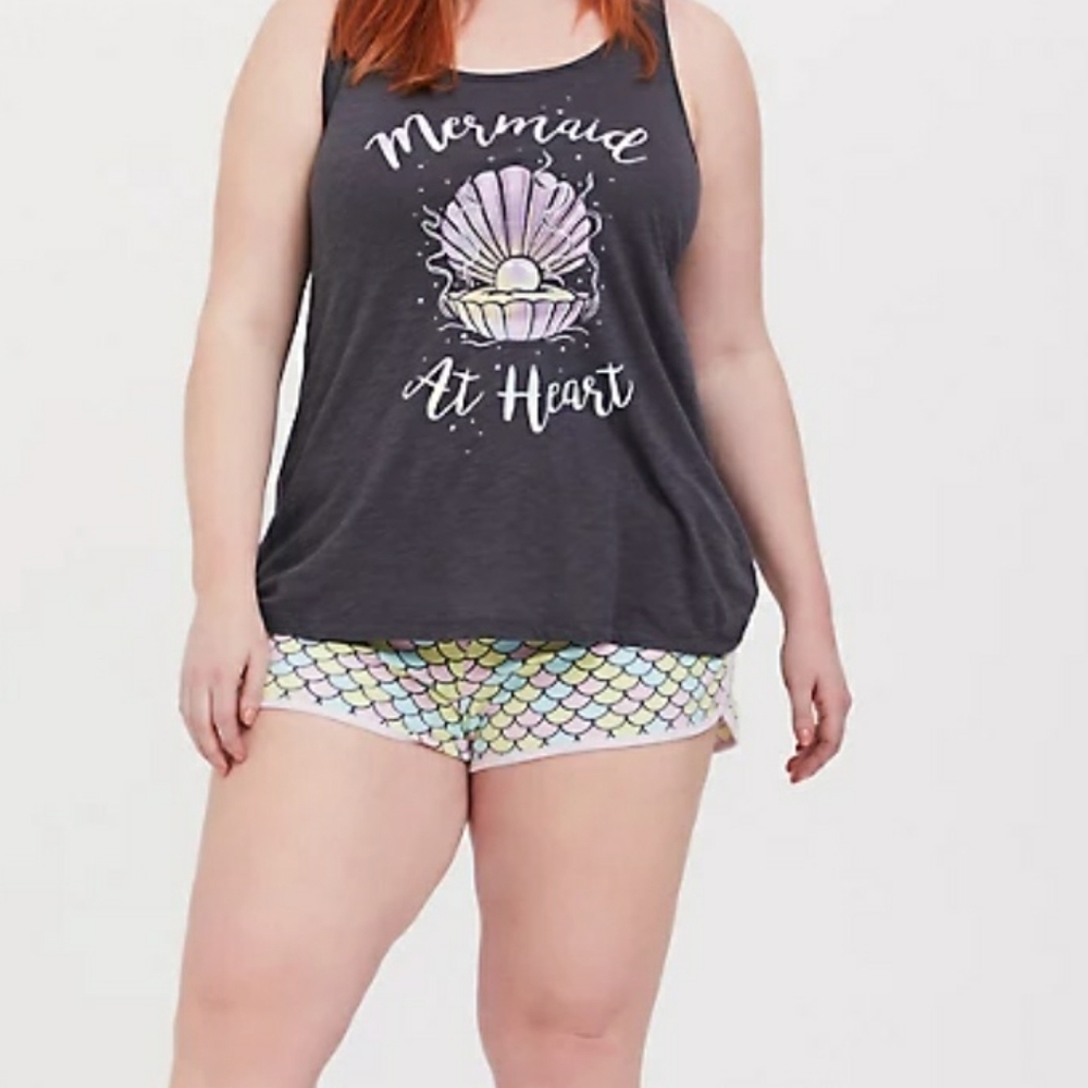 🆕MERMAID AT HEART SLEEP SHORT SET - MIXED SIZES